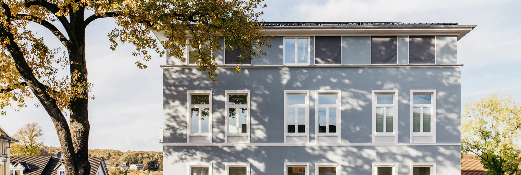Das Praxisgebäude an der Berliner Straße 106 in Hagen-Haspe